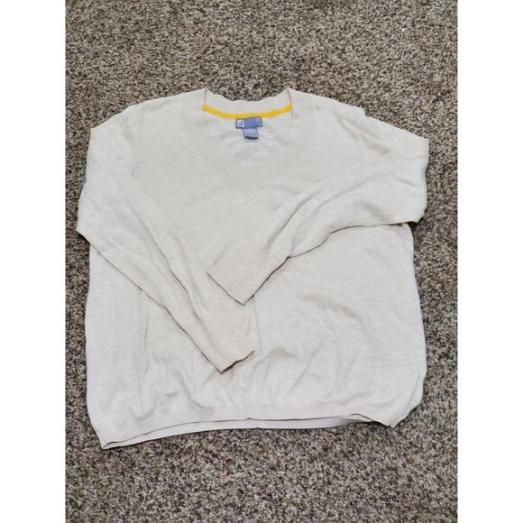 jcpenney Sweaters - Jcp V-Neck Long Sleeve Wool Blend Womens Sweater Size XL